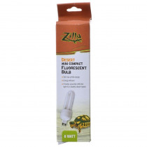 Zilla Desert Mini Compact Fluorescent UVA/UVB Bulb - 1 Bulb - (6 Watt) - EPP-RP28090 | Zilla | 2134