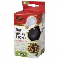 Zilla Incandescent Day White Light Bulb for Reptiles - 50 Watt - EPP-RP67133 | Zilla | 2020