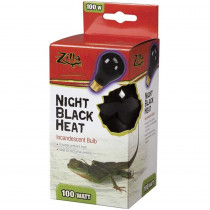 Zilla Night Time Black Light Incandescent Heat Bulb - 100 Watts - EPP-RP67139 | Zilla | 2135