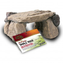 Zilla Shale Rock Den for Reptile Terrariums - Medium - 9L x 6.5"W x 3.5"H - EPP-RP68537 | Zilla | 2131"