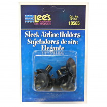 Lees Sleek Airline Holders - Black - 6 Pack - EPP-S10565 | Lee's | 2011