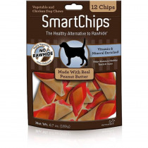 SmartBones SmartChips Peanut Flavored Dog Chews - 12 count - EPP-SB00235 | Smartbones | 1996