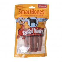 SmartBones Stuffed Twistz with Real Pork - 6 Pack - (6.9 oz) - EPP-SB02066 | Smartbones | 1996