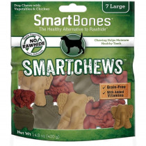 SmartBones Safari Smart Chews - Large - 7 Pack - EPP-SB02331 | Smartbones | 1996