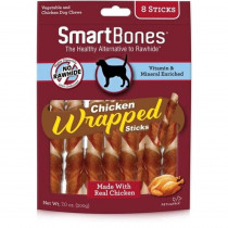 SmartBones Chicken Wrapped Sticks Rawhide Free Dog Chew - 8 count - EPP-SB02956 | Smartbones | 1996