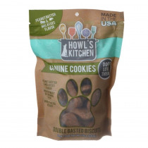 Howl's Kitchen Canine Cookies Double Basted Biscuits - Peanut Butter & Molasses Flavor - 10 oz - EPP-SCP98724 | Howl's Kitchen | 1996