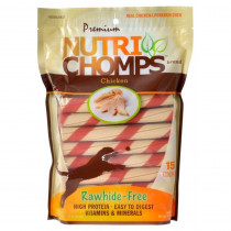 Premium Nutri Chomps Chicken Wrapped Twists - 15 Count - EPP-SCP98822 | Scott Pet | 1996