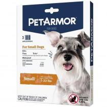 PetArmor Flea and Tick Treatment for Small Dogs (5-22 Pounds) - 3 count - EPP-SG01285 | PetArmor | 1964