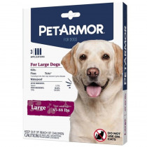 PetArmor Flea and Tick Treatment for Large Dogs (45-88 Pounds) - 3 count - EPP-SG01287 | PetArmor | 1964