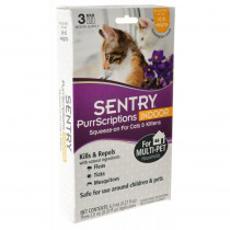 Sentry PurrScriptions Indoor Squeeze-On for Cats & Kittens - 3 Count - EPP-SG02353 | Sentry | 1929