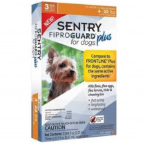 Sentry Fiproguard Plus IGR for Dogs & Puppies - Small - 3 Applications - (Dogs 6.5-22 lbs) - EPP-SG03160 | Sentry | 1964