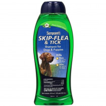 Sergeants Skip-Flea Flea and Tick Shampoo for Dogs Clean Cotton Scent - 18 oz - EPP-SG43018 | Sergeants | 1964