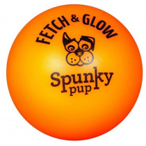Spunky Pup Fetch and Glow Ball Dog Toy Assorted Colors - Medium - 1 count - EPP-SP00301 | Spunky Pup | 1736