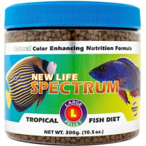 New Life Spectrum Tropical Fish Food Large Sinking Pellets - 300 g - EPP-SPC02045 | New Life Spectrum | 2046