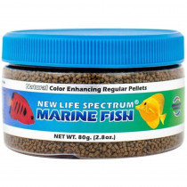New Life Spectrum Marine Fish Food Regular Sinking Pellets - 80 g - EPP-SPC02112 | New Life Spectrum | 2046
