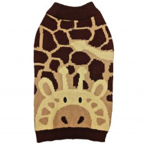Fashion Pet Giraffe Dog Sweater Brown - Small - EPP-ST02639 | Fashion Pet | 1959
