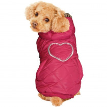 Fashion Pet Girly Puffer Dog Coat Pink - X-Small - EPP-ST02787 | Fashion Pet | 1959