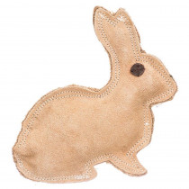 Spot Dura-Fused Leather Rabbit Dog Toy - 8 Long x 7.5" High - EPP-ST4205 | Spot | 1736"