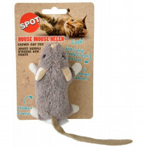 Spot House Mouse Helen Catnip Toy - Assorted Colors - 1 Count (4in. Long) - EPP-ST52082 | Spot | 1944