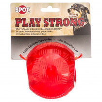 Spot Play Strong Rubber Ball Dog Toy - Red - 3.75 Diameter - EPP-ST54002 | Spot | 1736"