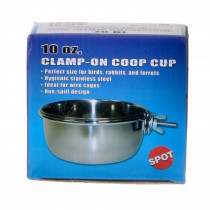 Spot Stainless Steel Coop Cup with Bolt Clamp - 10 oz - EPP-ST6016 | Spot | 1903