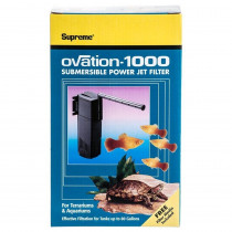 Supreme Ovation Submersible Power Jet Filter - Model 1000 - 265 GPH (Up to 80 Gallons) - EPP-SU01028 | Supreme | 2035