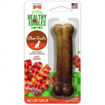 Nylabone Healthy Edibles Wholesome Dog Chews - Bacon Flavor - Regular (1 Pack) - EPP-U80799 | Nylabone | 1736