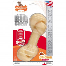 Nylabone Power Chew Knot Bone Big Dog Chew Toy Chicken Flavor - 1 count - EPP-U81343 | Nylabone | 1736
