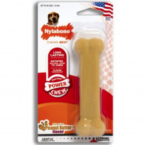 Nylabone Dura Chew Dog Bone - Peanut Butter Flavor - Wolf - EPP-U83047 | Nylabone | 1736