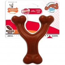 Nylabone Power Chew Wishbone Dog Chew Toy Bison Flavor - Regular - 1 count - EPP-U84387 | Nylabone | 1961