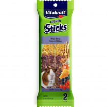 Vitakraft Triple Baked Crunch Sticks Treat for Guinea Pigs - Berry & Yogurt Flavor - 2 Pack - EPP-V26378 | Vitakraft | 2157