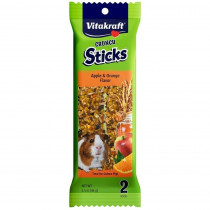 Vitakraft Crunch Sticks Guinea Pig Treats - Apple & Orange Flavor - 2 Pack - EPP-V31707 | Vitakraft | 2167
