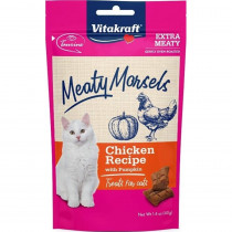 VitaKraft Meaty Morsels Chicken & Pumkin Cat Treat - 1.4 oz - EPP-V35966 | Vitakraft | 1945