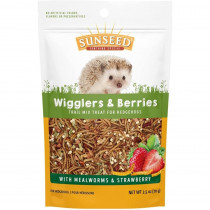 Sunseed Vita Prima Wigglers & Berries Trail Mix Hedgehog Treat - 2.5 oz - EPP-V36035 | Vitakraft | 2167