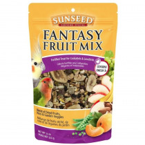 Sunseed Fantasy Fruit Mix Fortified Treat for Cockatiels and Lovebirds - 11 oz - EPP-V59305 | Sunseed | 1916