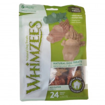 Whimzees Natural Dental Care Alligator Dog Treats - Small - 24 Pack - (Dogs 15-25 lbs) - EPP-WH01548 | Whimzees | 1996