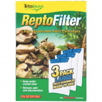 Tetrafauna ReptoFilter Disposable Filter Cartridges - Large - 125 GPH (3 Pack) - EPP-WL26049 | Tetrafauna | 2120