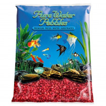 Pure Water Pebbles Aquarium Gravel - Currant Red - 25 lbs (3.1-6.3 mm Grain) - EPP-WW70031 | Pure Water Pebbles | 2010