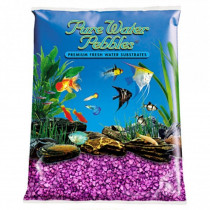 Pure Water Pebbles Aquarium Gravel - Purple Passion - 5 lbs (3.1-6.3 mm Grain) - EPP-WW70085 | Pure Water Pebbles | 2010