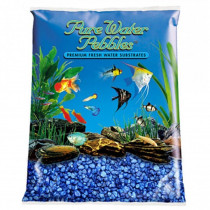 Pure Water Pebbles Aquarium Gravel - Marine Blue - 25 lbs (3.1-6.3 mm Grain) - EPP-WW70111 | Pure Water Pebbles | 2010