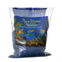 Pure Water Pebbles Aquarium Gravel - Marine Blue - 2 lbs (3.1-6.3 mm Grain) - EPP-WW70112 | Pure Water Pebbles | 2010
