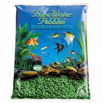 Pure Water Pebbles Aquarium Gravel - Emerald Green - 5 lbs (3.1-6.3 mm Grain) - EPP-WW70155 | Pure Water Pebbles | 2010