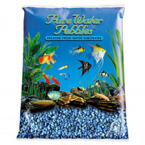 Pure Water Pebbles Aquarium Gravel - Neon Blue - 25 lbs (3.1-6.3 mm Grain) - EPP-WW70251 | Pure Water Pebbles | 2010