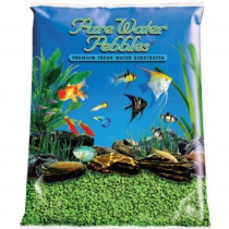 Pure Water Pebbles Aquarium Gravel - Neon Green - 5 lbs (3.1-6.3 mm Grain) - EPP-WW70265 | Pure Water Pebbles | 2010