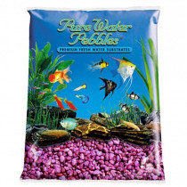 Pure Water Pebbles Aquarium Gravel - Neon Purple - 5 lbs (3.1-6.3 mm Grain) - EPP-WW70295 | Pure Water Pebbles | 2010