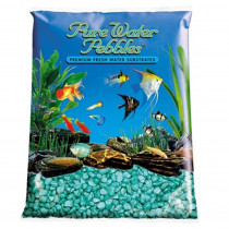 Pure Water Pebbles Aquarium Gravel - Emerald Green Frost - 25 lbs (8.7-9.5 mm Grain) - EPP-WW70341 | Pure Water Pebbles | 2010
