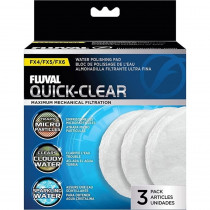 Fluval Fine FX5/6 Water Polishing Pad - 3 Pack - EPP-XA0246 | Fluval | 2033