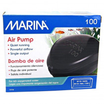 Marina Air Pump - Model 100 Air Pump - (Aquariums up to 40 Gallons) - EPP-XA11114 | Marina | 2070