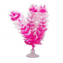 Marina Betta Foxtail Hot Pink/White Plastic Plant - 1 count - EPP-XA12083 | Marina | 2067