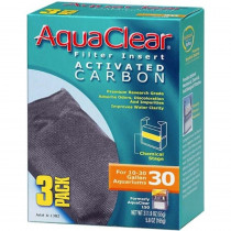 Aquaclear Activated Carbon Filter Inserts - Size 30 - 3 count - EPP-XA1382 | AquaClear | 2028